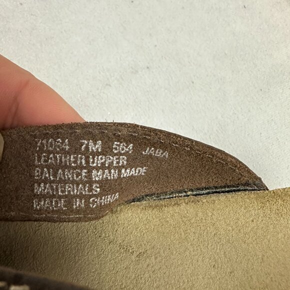 Covington Womens Brown Leather Slide Sandals Size 7 - Picture 7 of 7